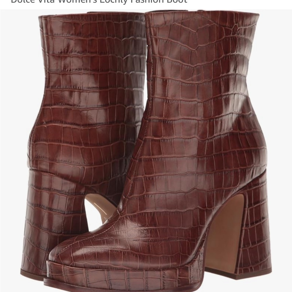 Dolce Vita Women's Brown Fashion Boot